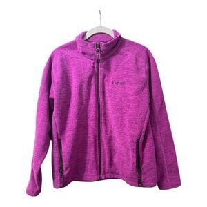 MARMOT Women’s Pinkish Purple Full Zip Jacket Pockets Size XL